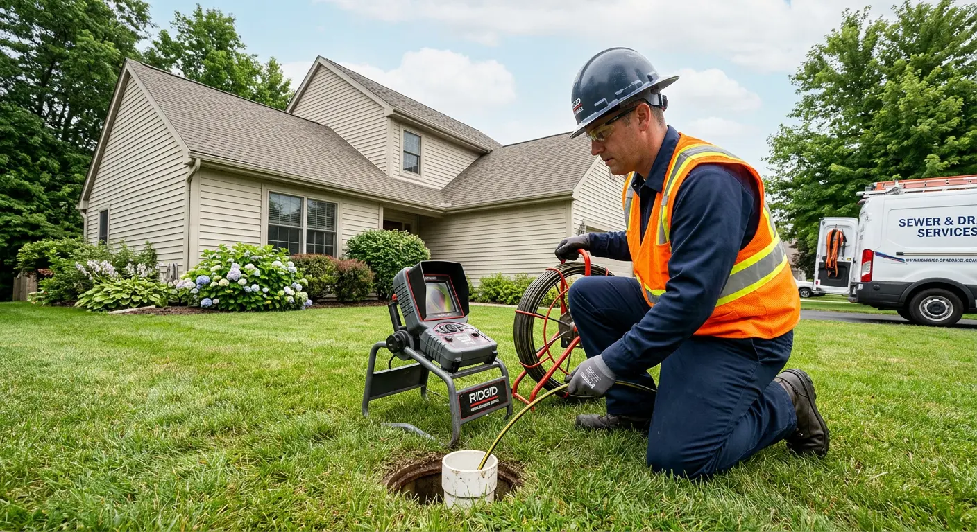 Sewer Line Repair in West Norriton, PA